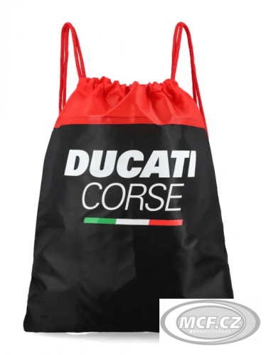 Sportovní vak DUCATI Corse černo/červený 23 56009