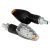 BIKE-IT LED PEAK Turn Signals, Black (INDLED49)