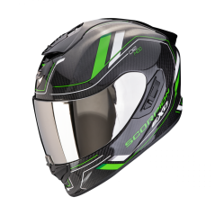 Motorcycle helmet SCORPION EXO-1400 EVO II CARBON AIR MIRAGE black/green