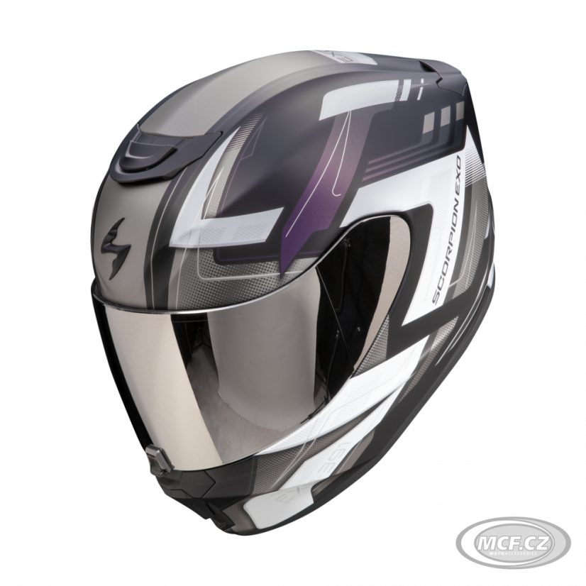 Moto přilba SCORPION EXO-391 CAPTOR matný černý chameleon