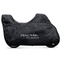 Plachta na motorku RICHA OUTDOOR COVER TOPCASE černá