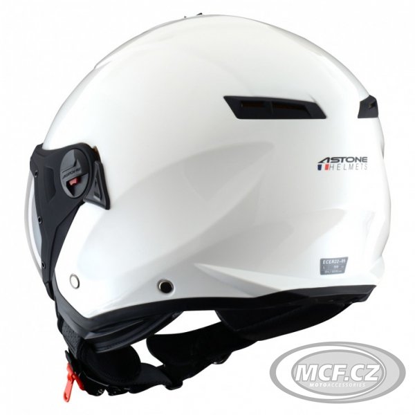 Moto přilba ASTONE MINIJET S SPORT bílá