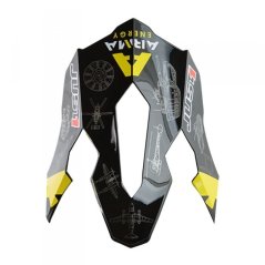 Kšilt JUST1 ARMA černý lesklý