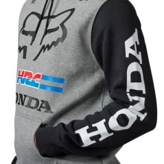 Mikina FOX X HONDA Po šedá 30574-185