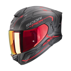 Moto přilba SCORPION EXO-530 AIR SLOPE matná černo/červená