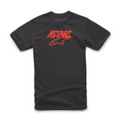 Triko ALPINESTARS MIXIT TEE černo/fluo červené 1213-72008 1089