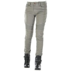 Dámské kevlarové moto kalhoty OVERLAP IMOLA JEANS cactus