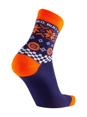 Ponožky KTM Red Bull Winter modro/oranžové - vánoční edice KTM24118