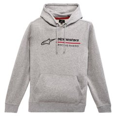 Mikina ALPINESTARS LINEAR RACE HOODIE šedá 1232-51000 1026