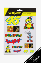 Samolepky VR46 HERITAGE Rossifumi 46 velké 529903