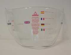 Plexi RICHA X-ROAD čiré