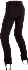 Motorcycle pants RICHA ORIGINAL JEANS black - short