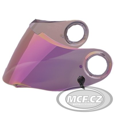 Plexi SCORPION EXO-490/500/1000 MAXVISION zrcadlové purple KDF11-M