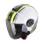 Motorcycle helmet SCORPION EXO-CITY II VEL white/neon yellow