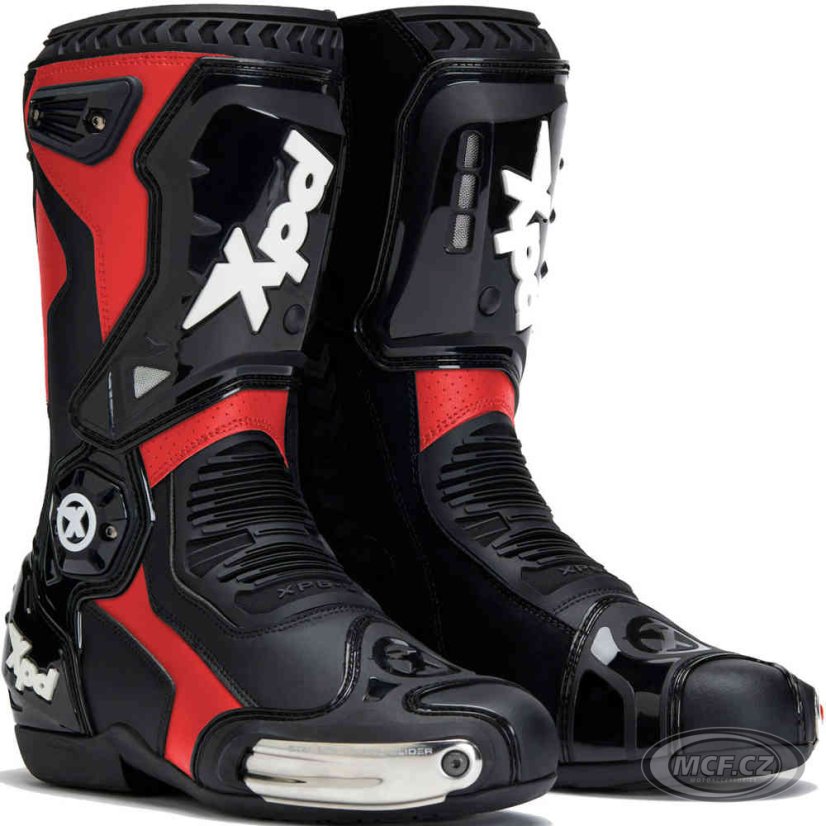 Moto boots XPD XP6-S black/red