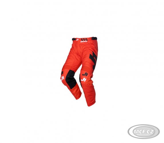 Moto kalhoty JUST1 J-COMMAND COMPETITION červeno/černo/bílé