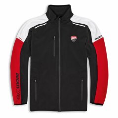 Bunda DUCATI DC SPORT SOFTSHELL černo/červeno/bílá 98770781