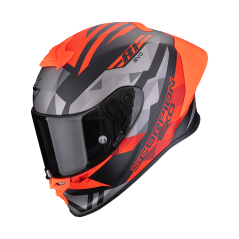 Motorcycle helmet SCORPION EXO-R1 EVO II AIR VALERE matte black/red
