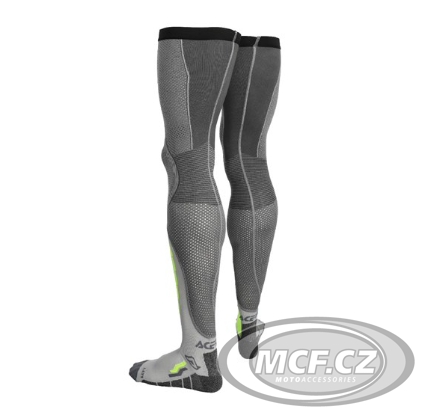 Nadkolenky ACERBIS X-LEG PRO VENTED šedo/fluo žluté 26704.290