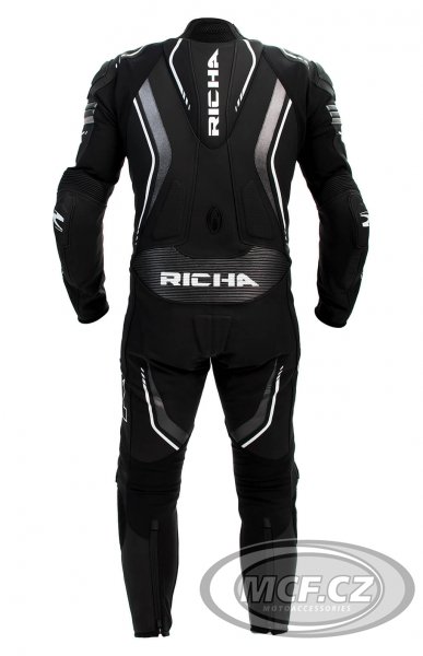Moto kombinéza RICHA FRANCORCHAMPS jednodílná černá