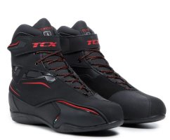 Moto boty TCX ZETA WP černo/červené