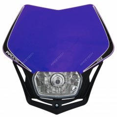 Maska na moto RACETECH V-FACE modrá