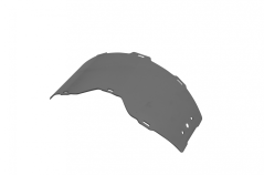 Sklo do brýlí JUST1 ROLL OFF 45mm tmavě kouřové