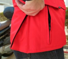 Dámská moto bunda ONBOARD ANGIE červená