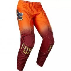 Dětské motokrosové kalhoty Fox 180 CNTRO oranžové 26756-824
