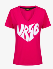 Dámské triko VR46 SUN AND MOON růžové 503823