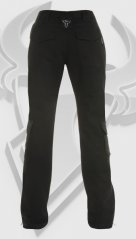 Dámské kevlarové moto kalhoty BULL-IT CARGO LASER4 černé