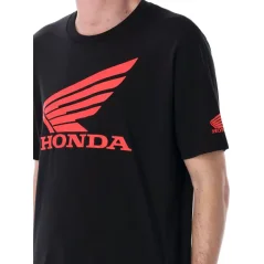 Triko HONDA WING černé 25 38004