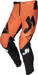 Moto kalhoty JUST1 J-FLEX ARIA oranžovo/černé