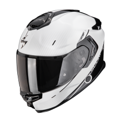 Motorcycle helmet SCORPION EXO-GT SP AIR ASPHALT pearl white/black