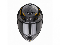 Motorcycle helmet SCORPION EXO-1400 EVO CARBON AIR KYDRA black/gold