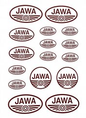 Samolepky JAWA JW1