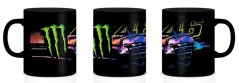 Hrnek VR46 DUAL MONSTER černý 495904