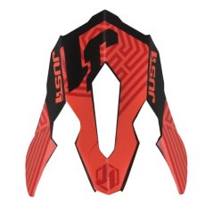 Kšilt JUST1 J12 SYNCRO carbon červený