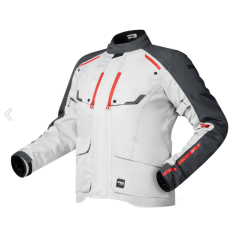 Motorcycle jacket RICHA TAURUS lady grey/red
