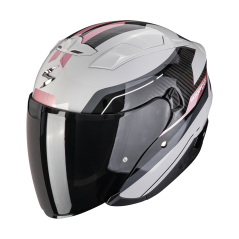 Moto přilba SCORPION EXO-230 HIPE šedo/růžová
