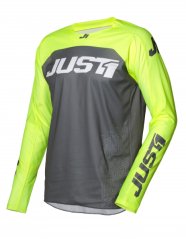 Dres JUST1 J-FORCE TERRA tmavě šedo/neonově žlutý