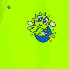 Dětská pláštěnka VALENTINO ROSSI VR46 neonově žlutá 420828