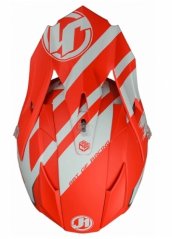 Kšilt JUST1 J32 PRO KICK bílo/červený