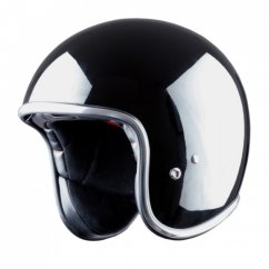 Retro helma na moto ASTONE VINTAGE černá 2016