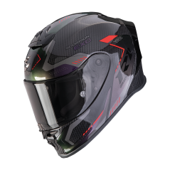 Motorcycle helmet SCORPION EXO-R1 EVO CARBON AIR PROPEL black chameleon