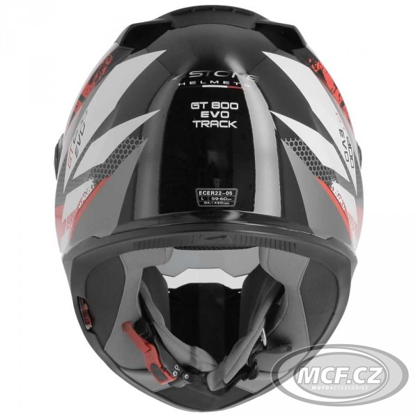 Moto přilba ASTONE GT800 EVO TRACK červená