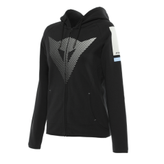 Dámská mikina DAINESE FADE LADY FULL ZIP HOODIE černo/šedo/světle modrá