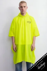 Pláštěnka VR46 Poncho 46 Heritage neonově žlutá 571028