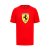 Triko Ferrari Large Shield F1 červené 701223481-001