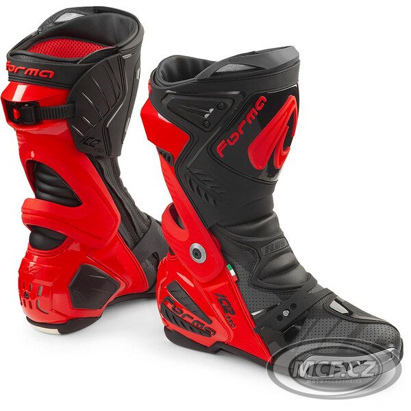 Motorcycle boots FORMA ICE PRO FLOW red/black